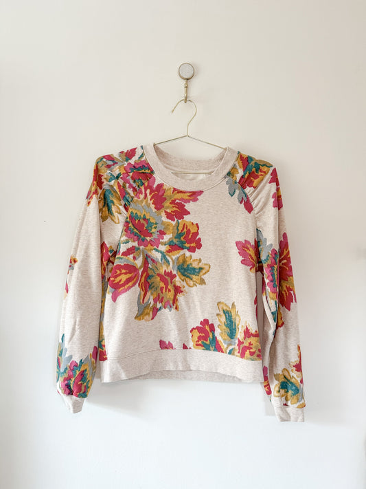 Saturday Sunday Anthropologie Edita Ruched Sweatshirt