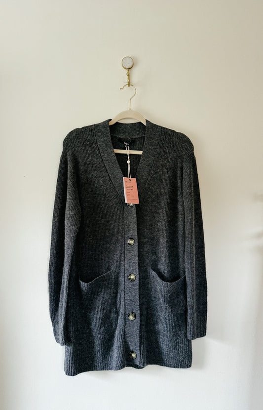 Quince Baby Alpaca-Wool Oversized Cardigan