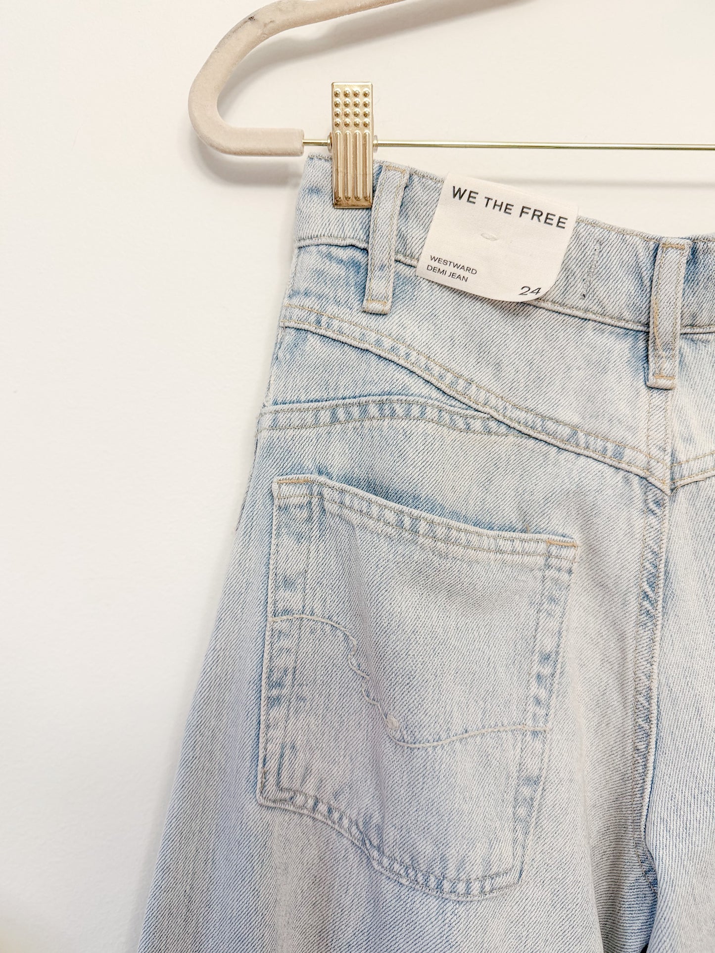 We The Free Westward Demi Jeans, Size 24