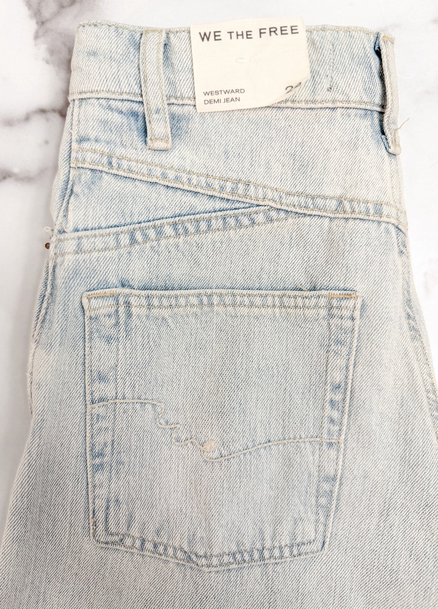We The Free Westward Demi Jeans, Size 24
