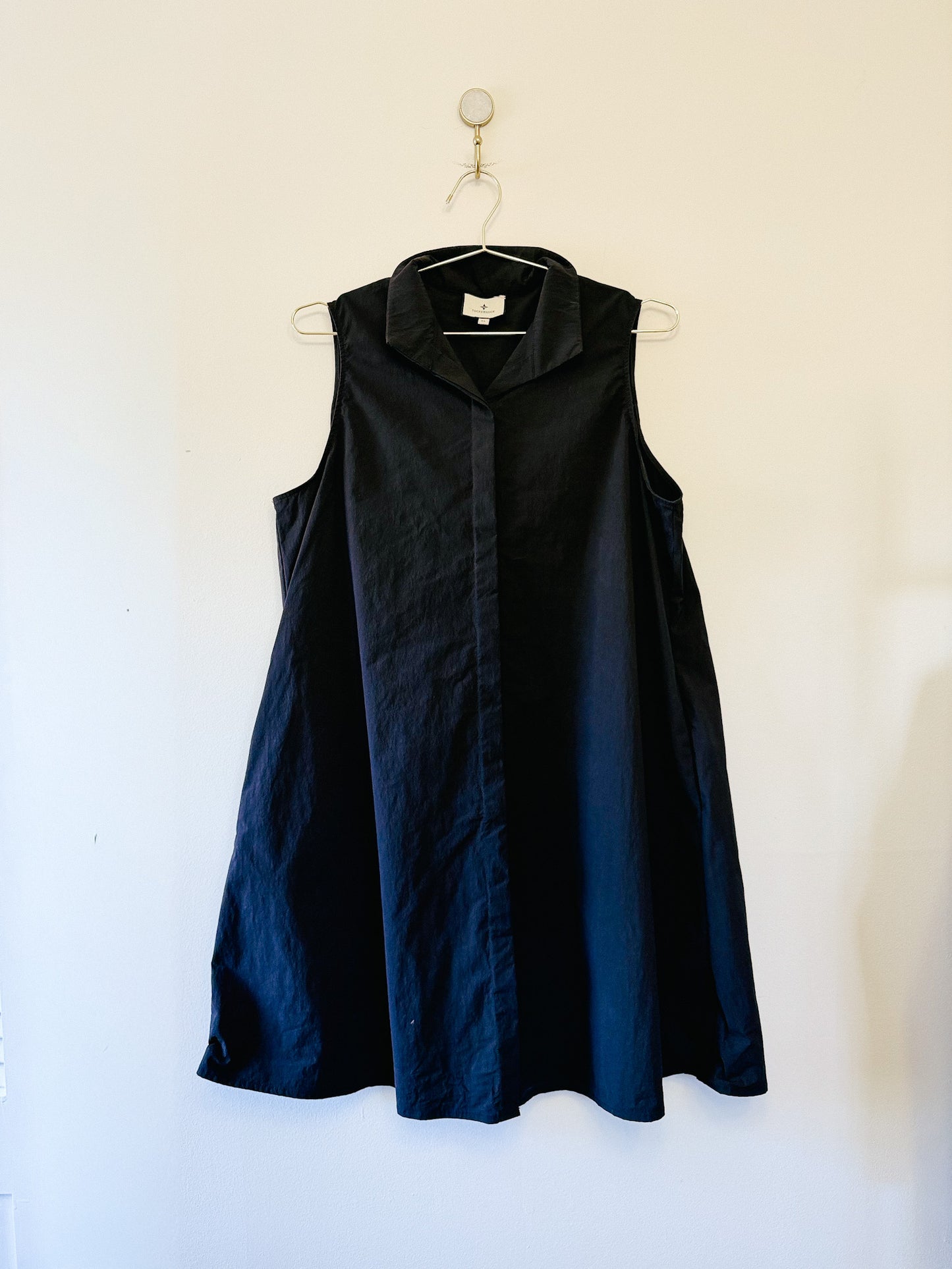 Tuckernuck Black Sleeveless Charlie Dress, Size XL