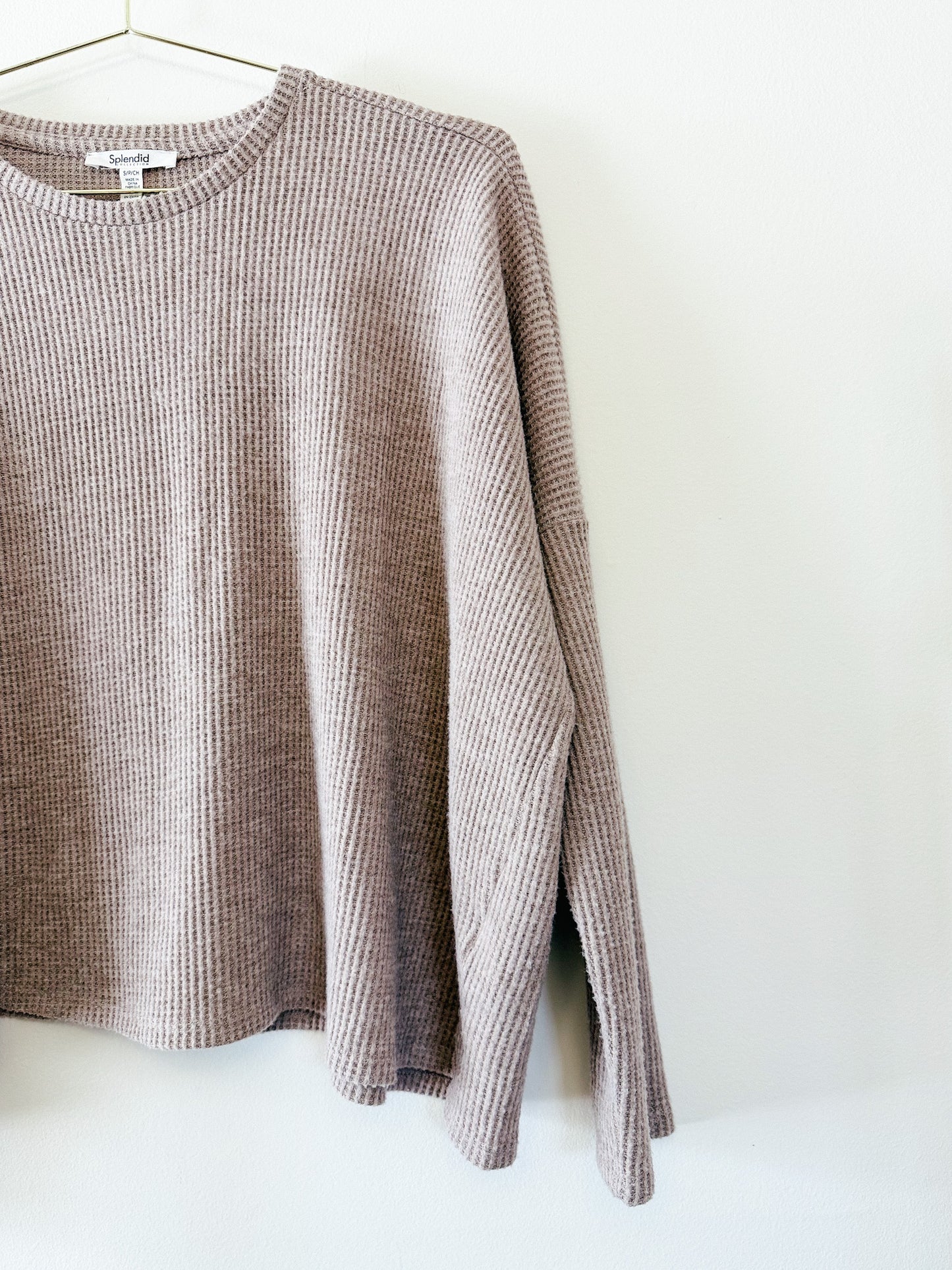 Splendid London Long Sleeve Lounge Top