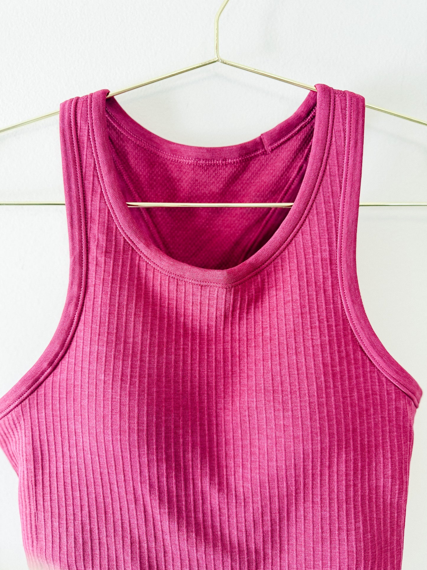 Lululemon Ebb To Street Racerback Cropped Tank Top