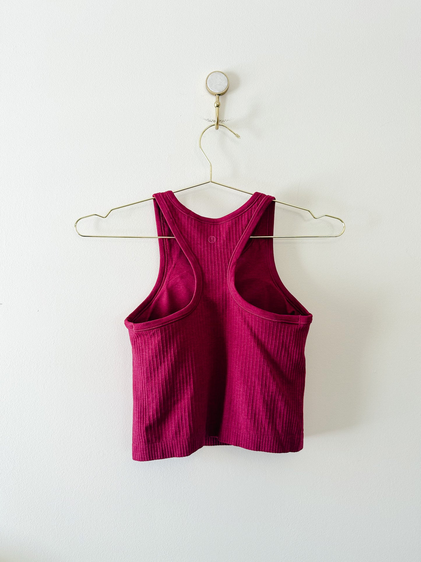 Lululemon Ebb To Street Racerback Cropped Tank Top