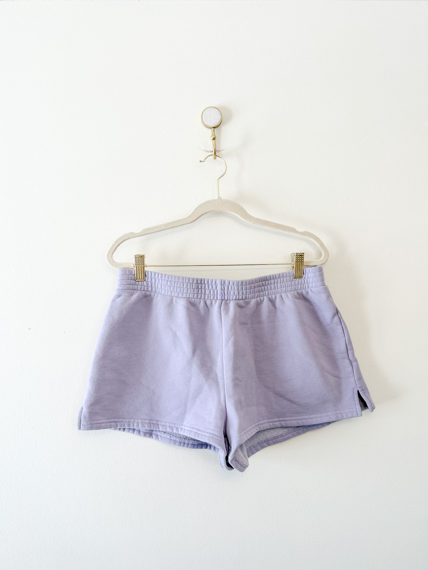 TNA Cozy AF Fleece Shorts, Size Large