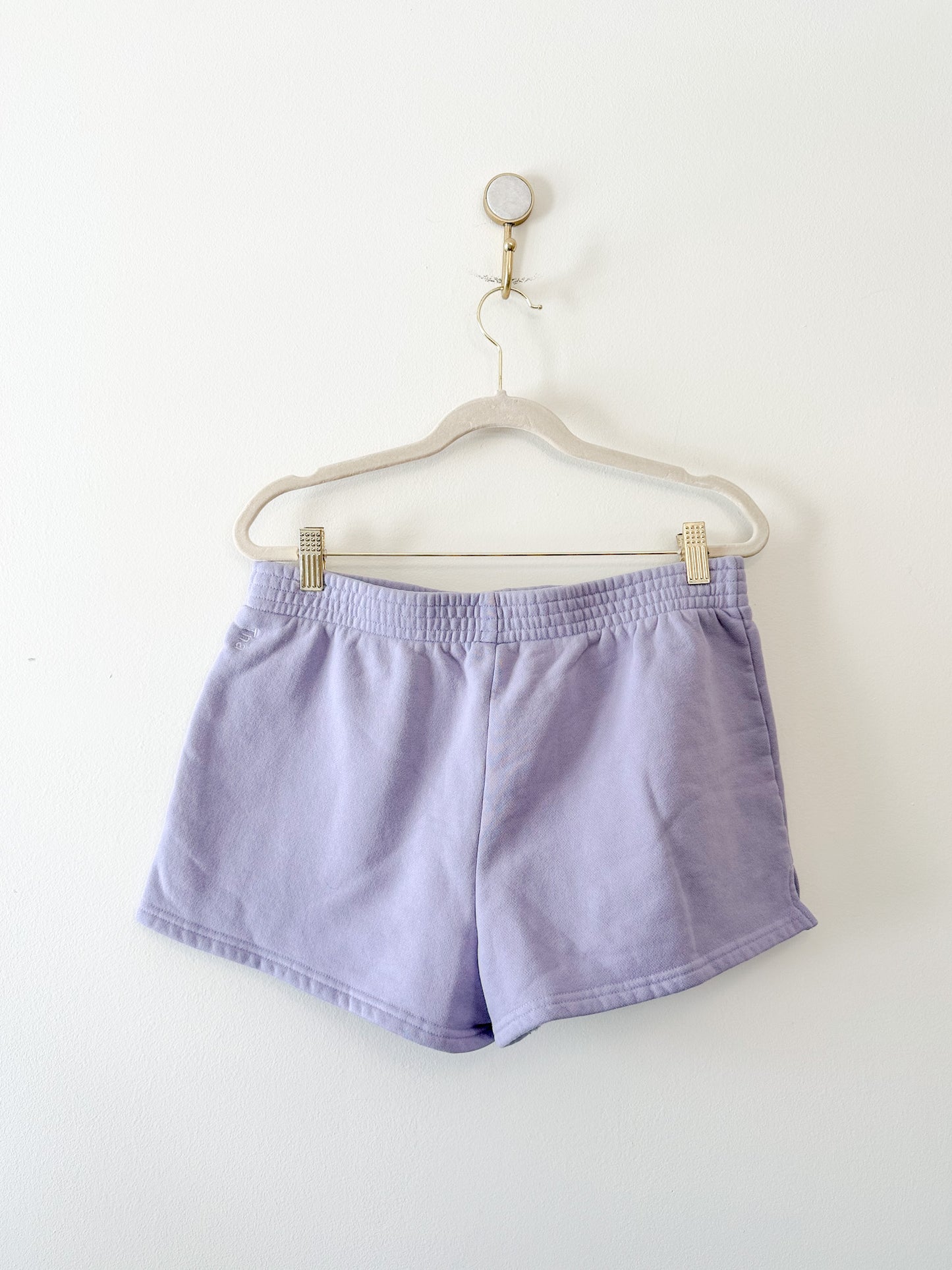 TNA Cozy AF Fleece Shorts, Size Large