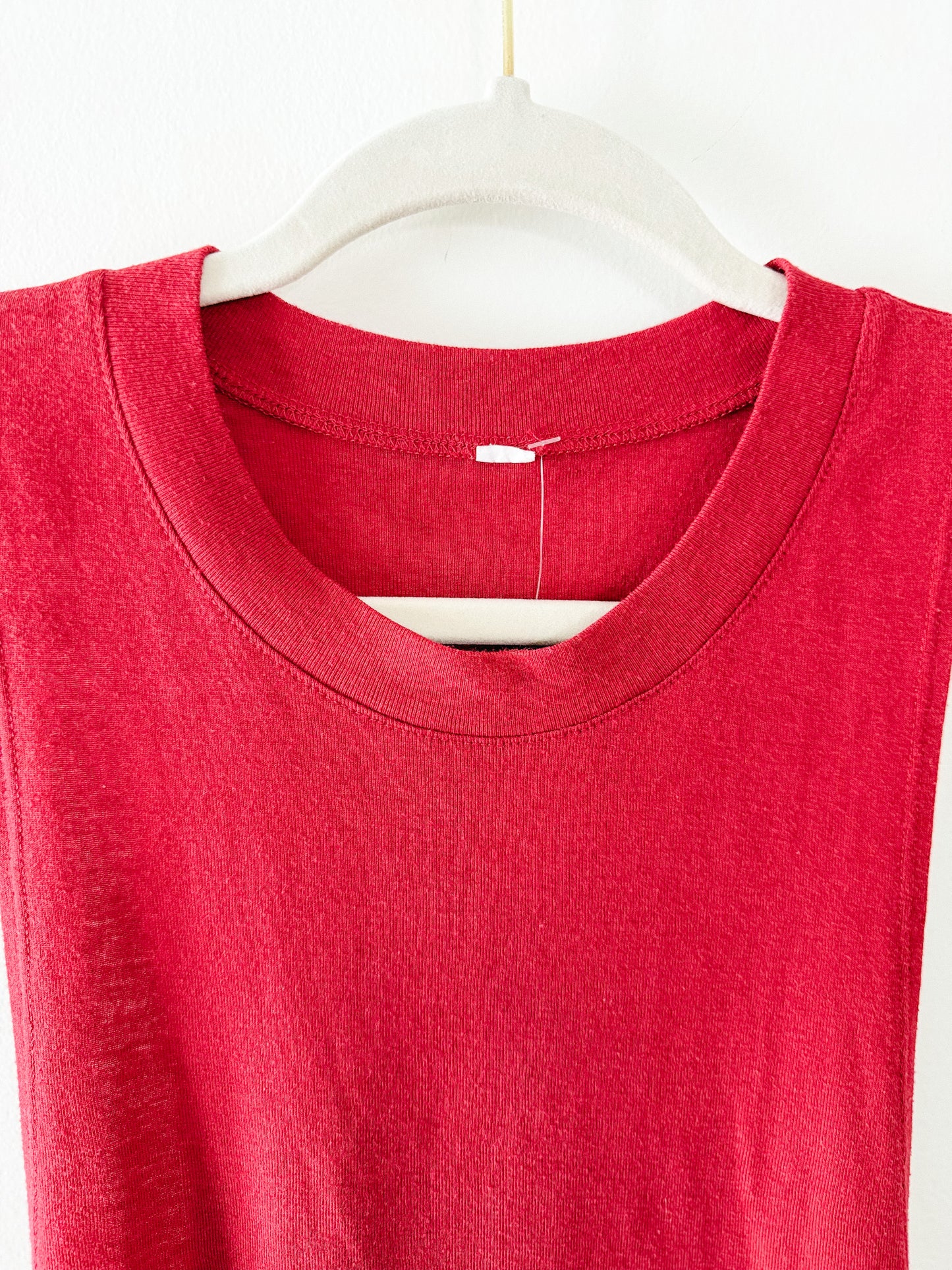Alo Yoga Red Cropped Tank