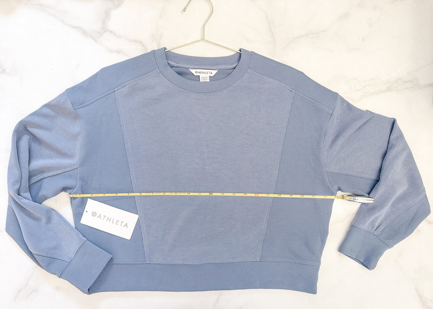 Athleta Seasoft Crewneck Sweatshirt, Size Medium