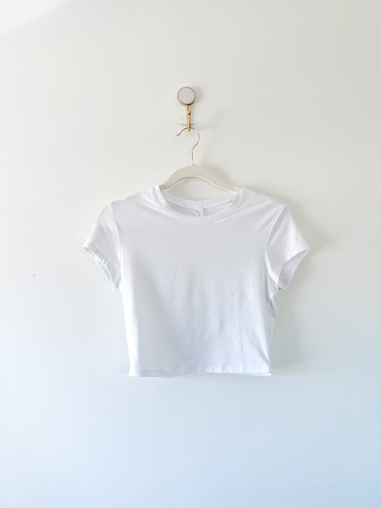 Alosoft Crop Finesse Short Sleeve, Size Medium