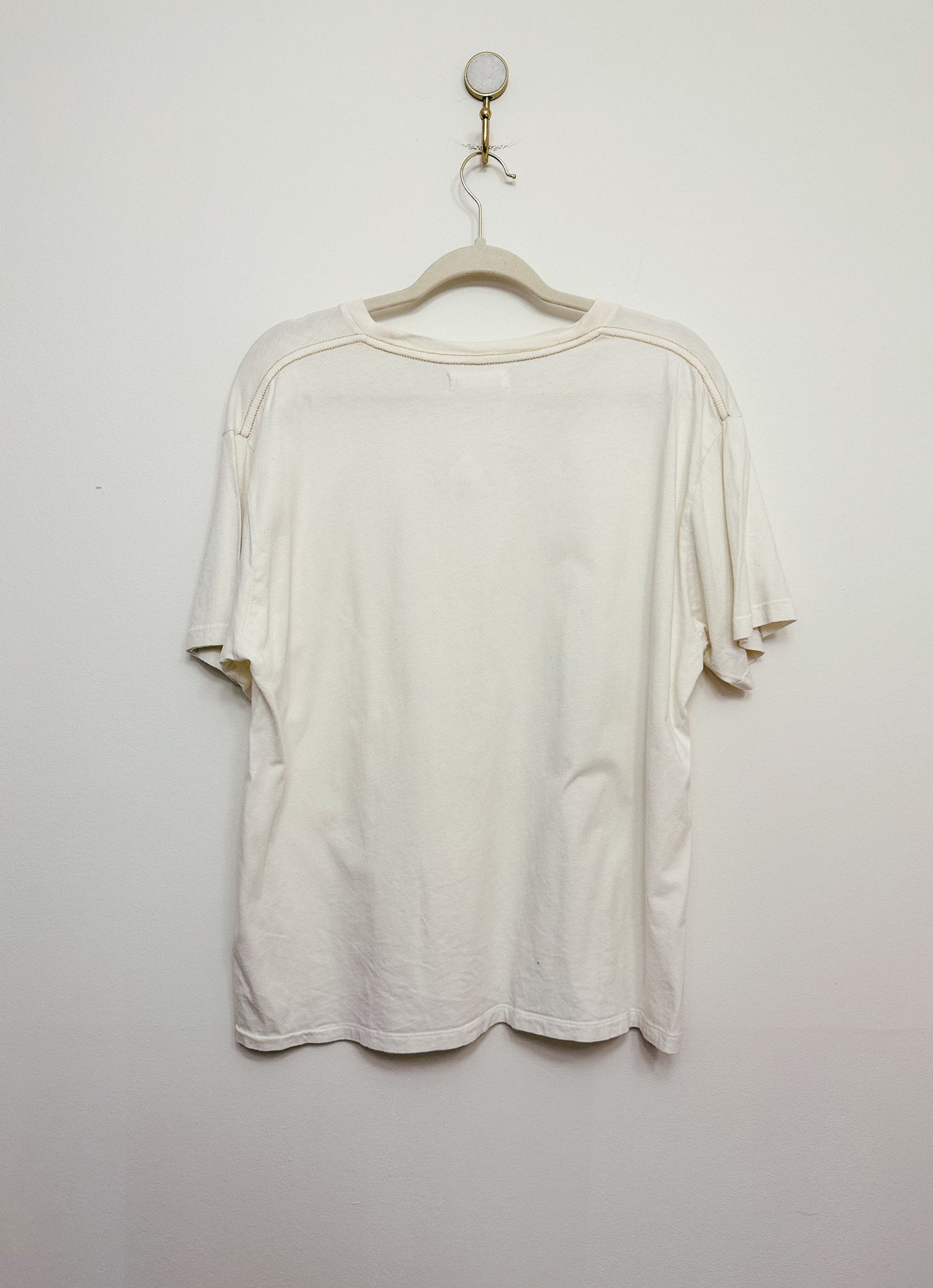 Anine Bing Ringo Tee in Goldie, Size Medium