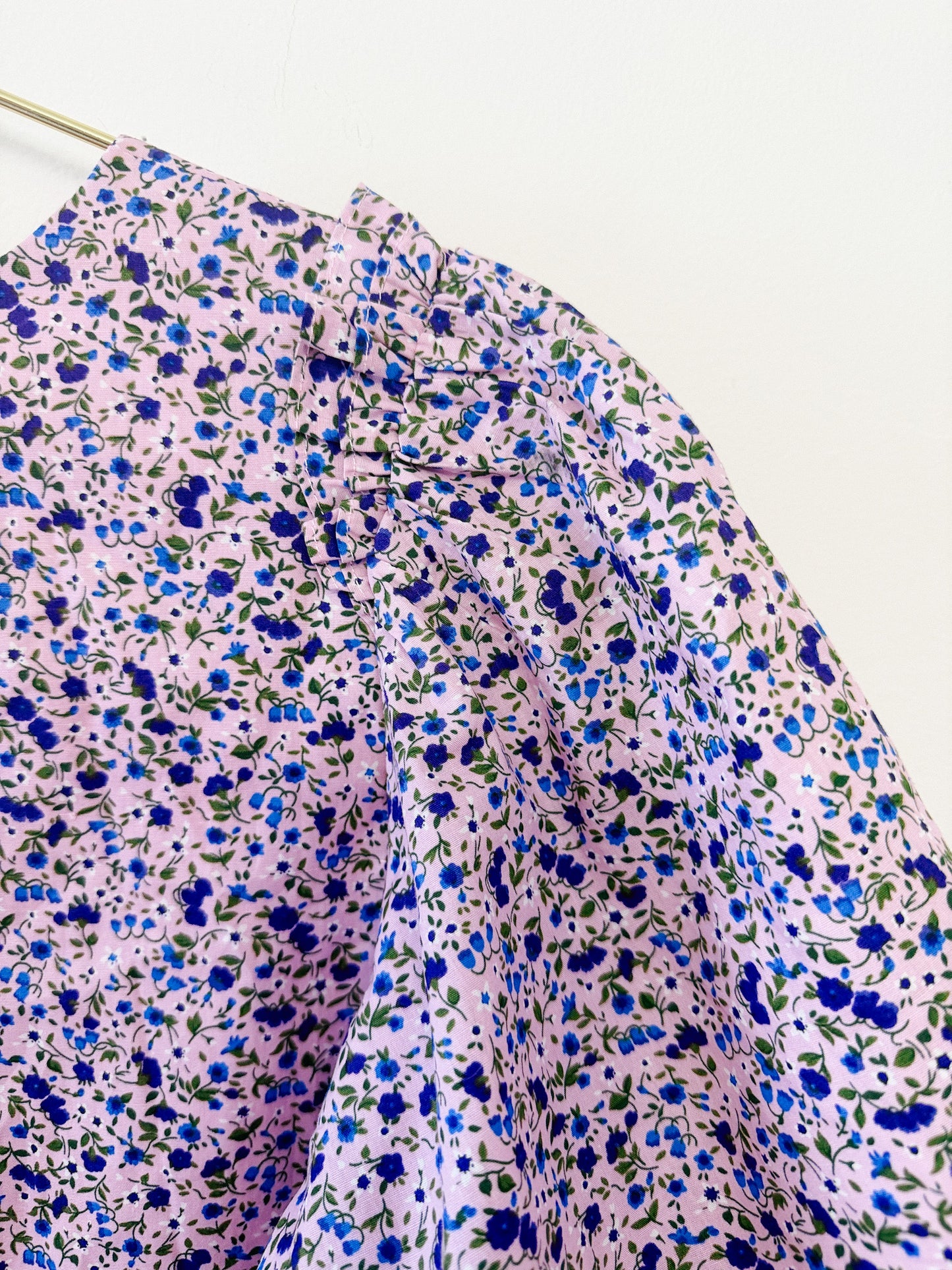 Tuckernuck Hyacinth House Lilac Floral Viola Mini Dress, Size XL