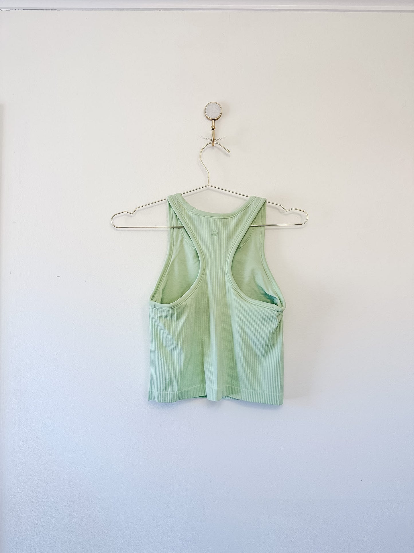 Lululemon Ebb To Street Racerback Cropped Tank Top
