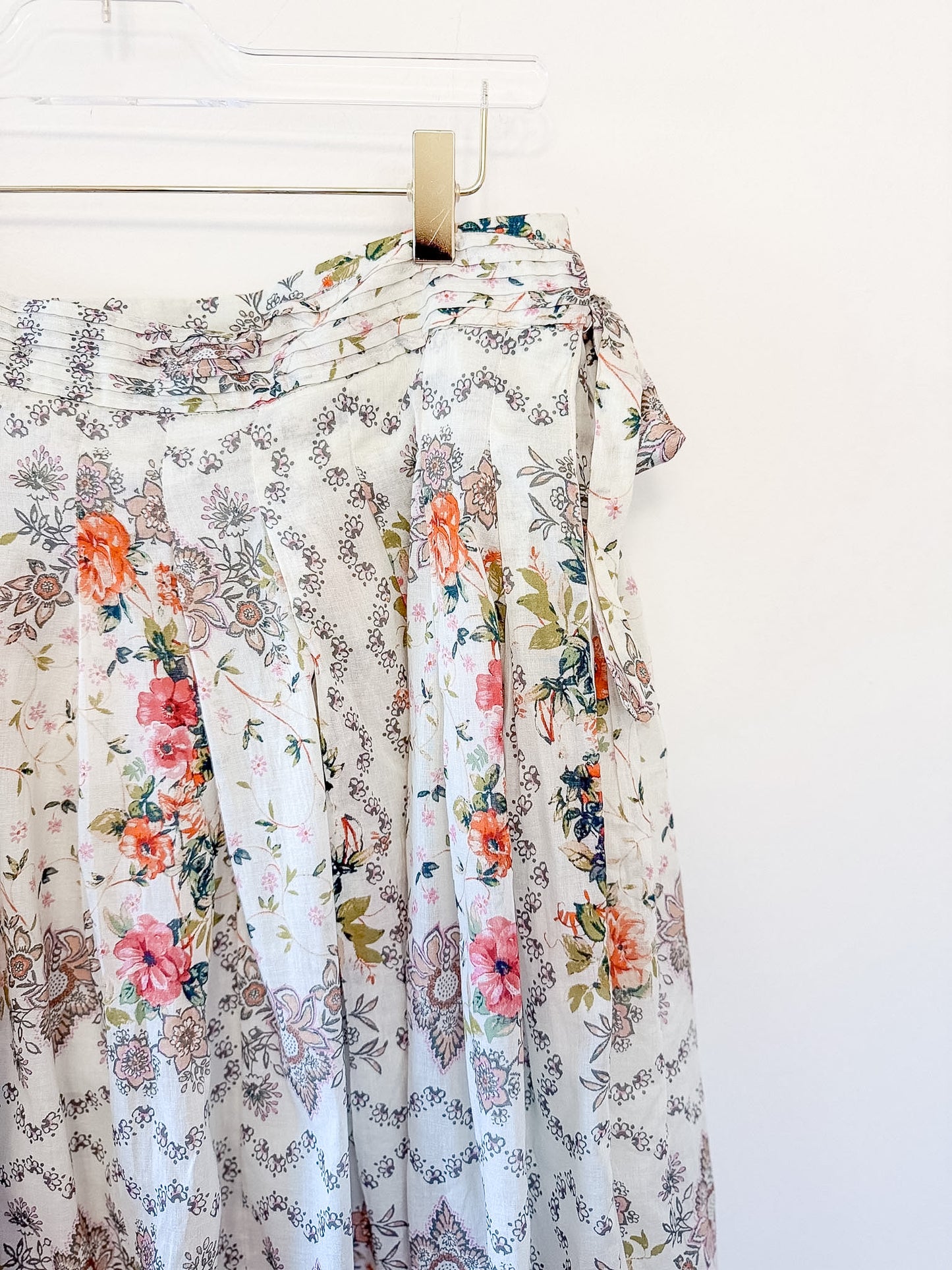 By Anthropologie Wrap Maxi Skirt, Size 6