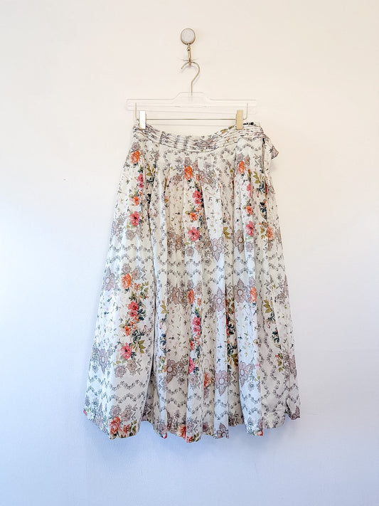 By Anthropologie Wrap Maxi Skirt, Size 6