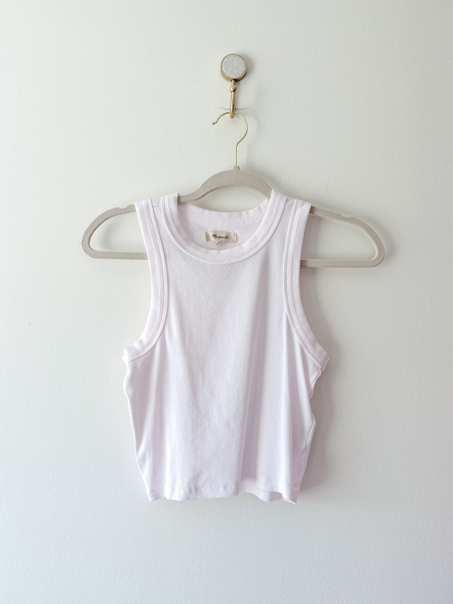 Madewell Supima® Rib Crop Tank