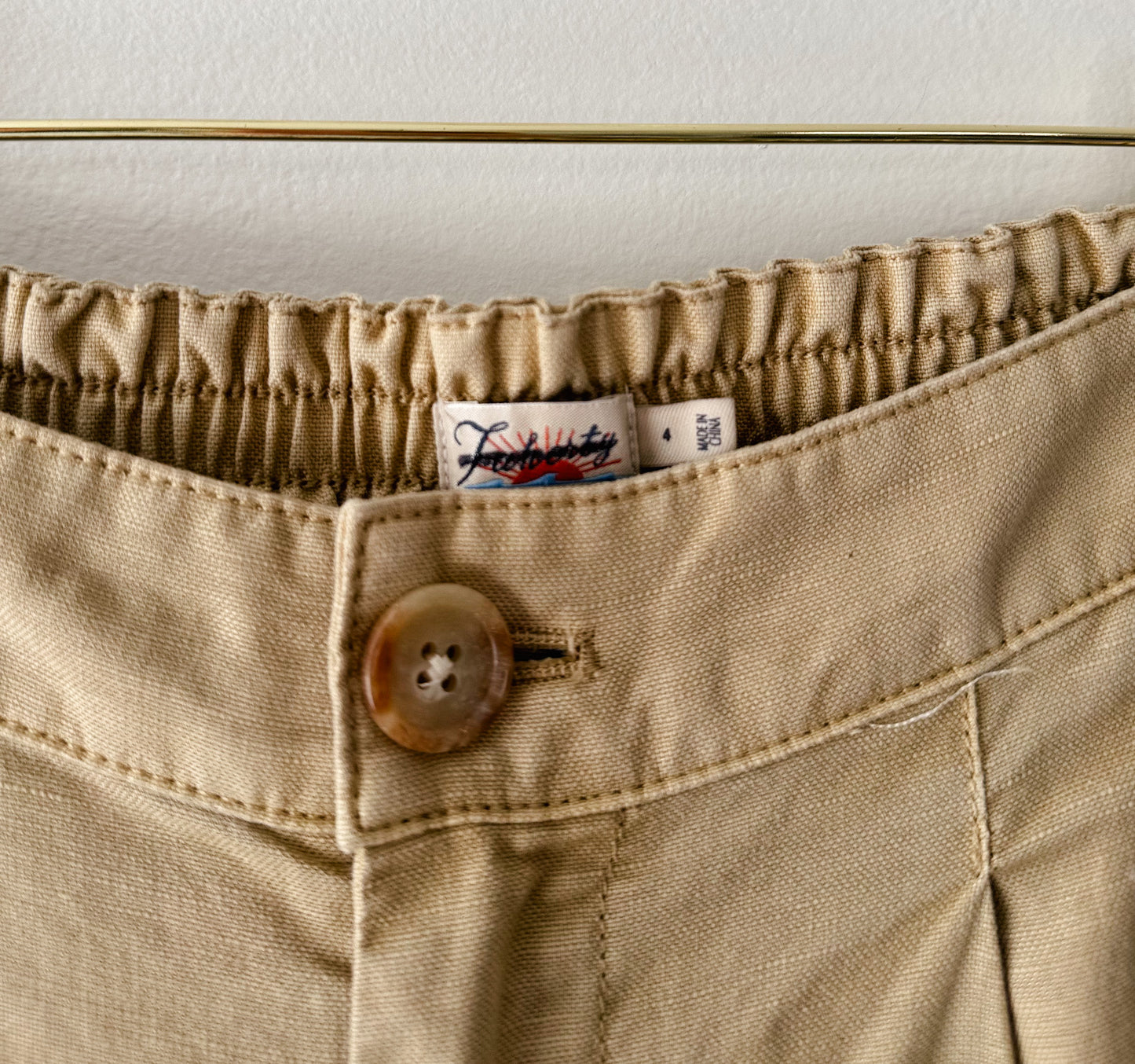 Faherty Cotton Canvas Marin Trouser