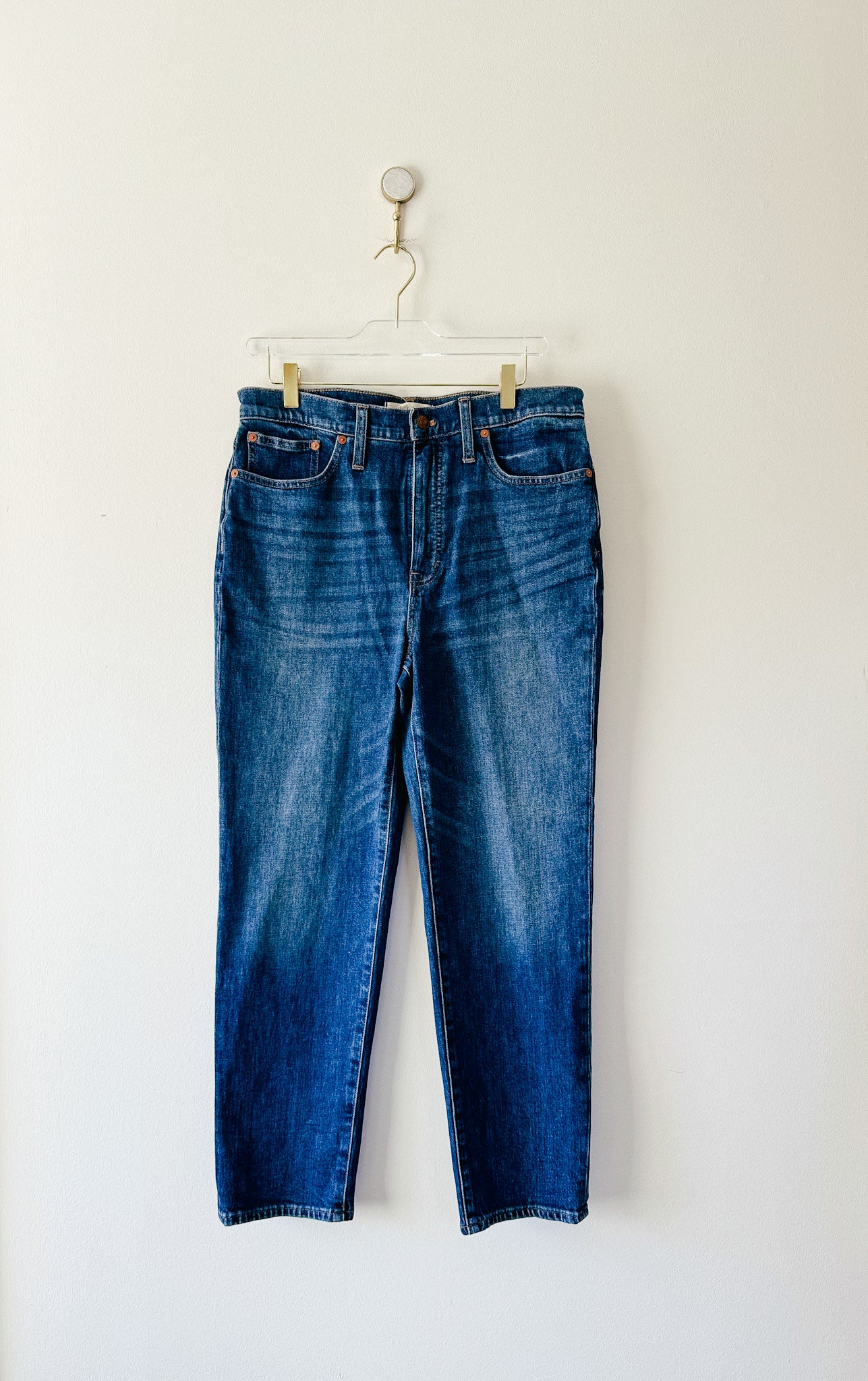 Madewell Classic Straight Jeans