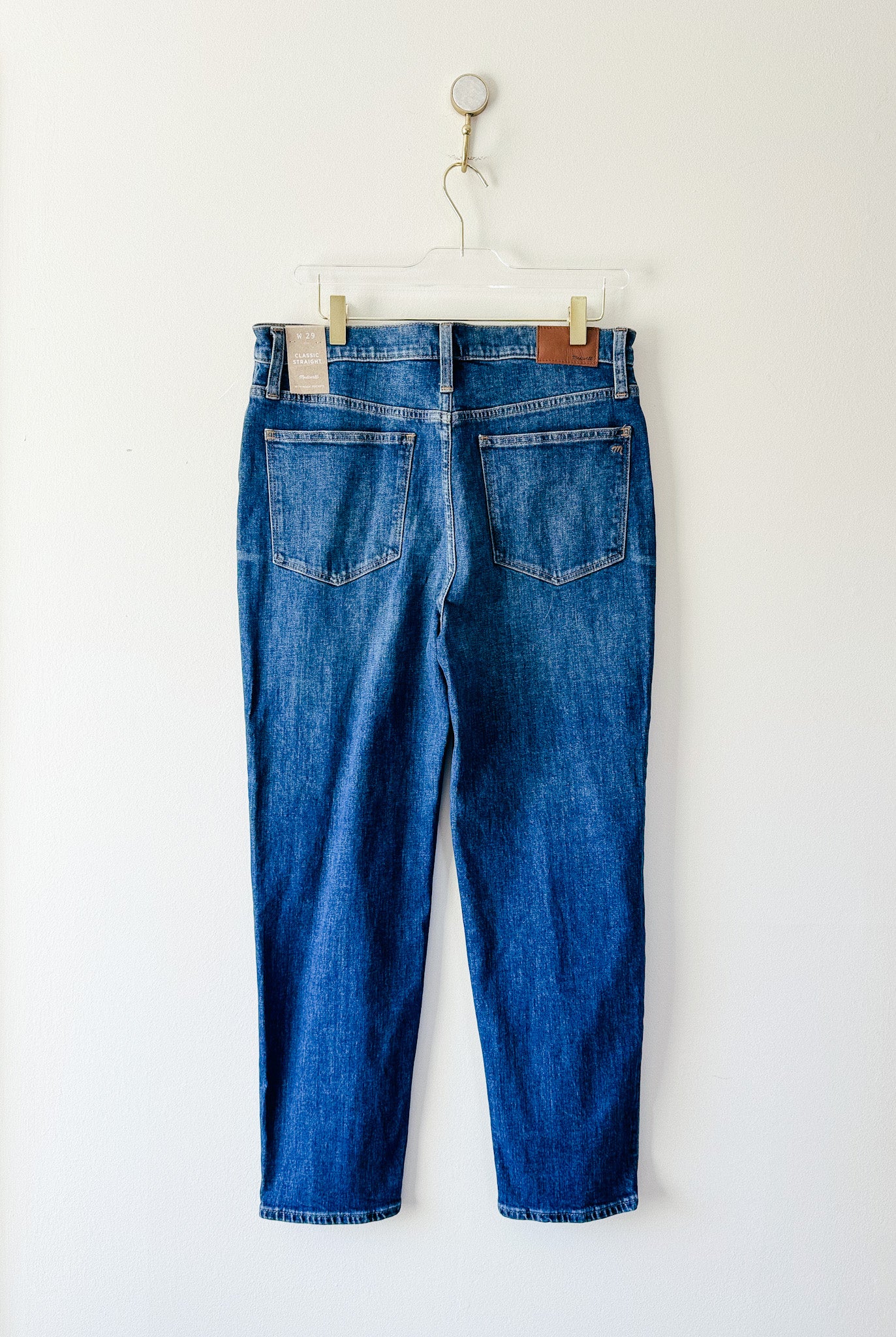 Madewell Classic Straight Jeans