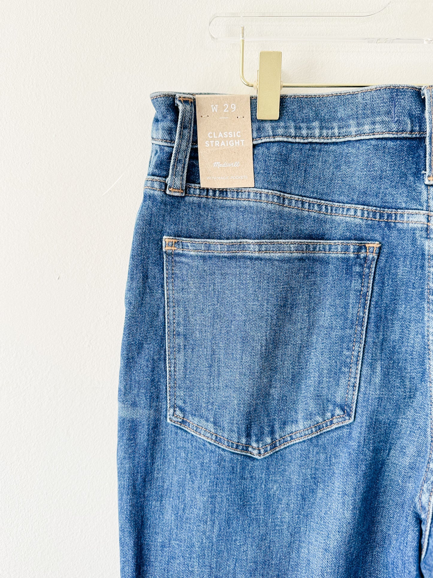 Madewell Classic Straight Jeans