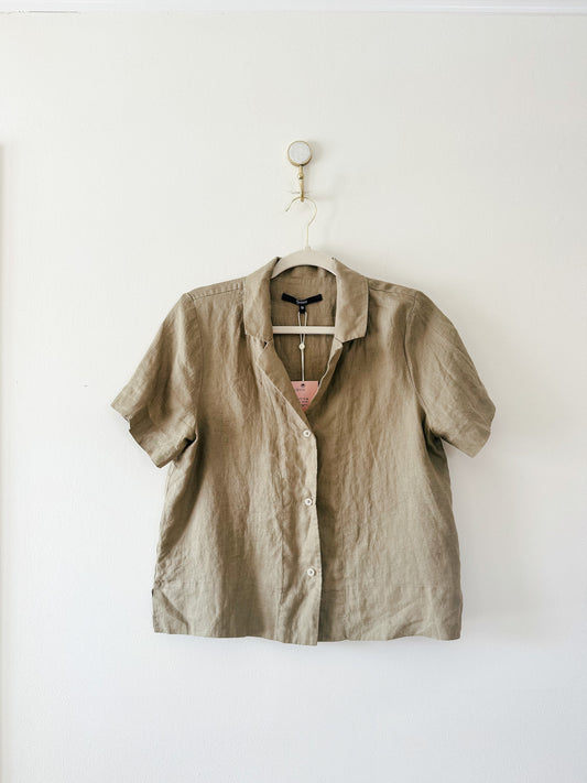 Quince 100% European Linen Short Sleeve Shirt