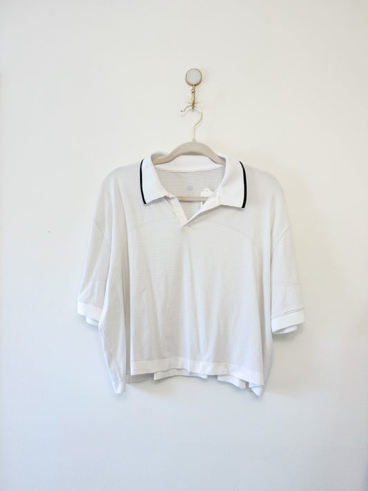 lululemon Swiftly Tech Short-Sleeve Polo Shirt Colour Tip