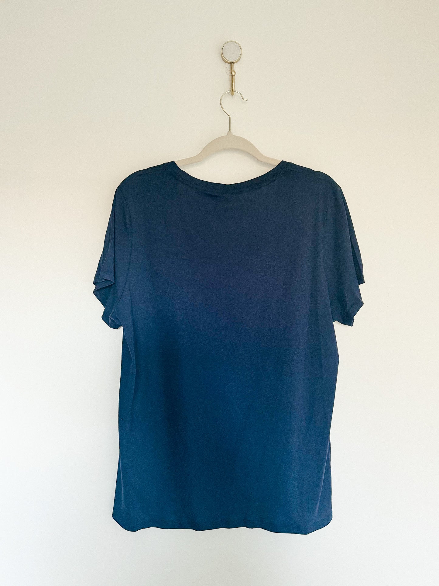 Quince Cotton Modal V Neck Tee