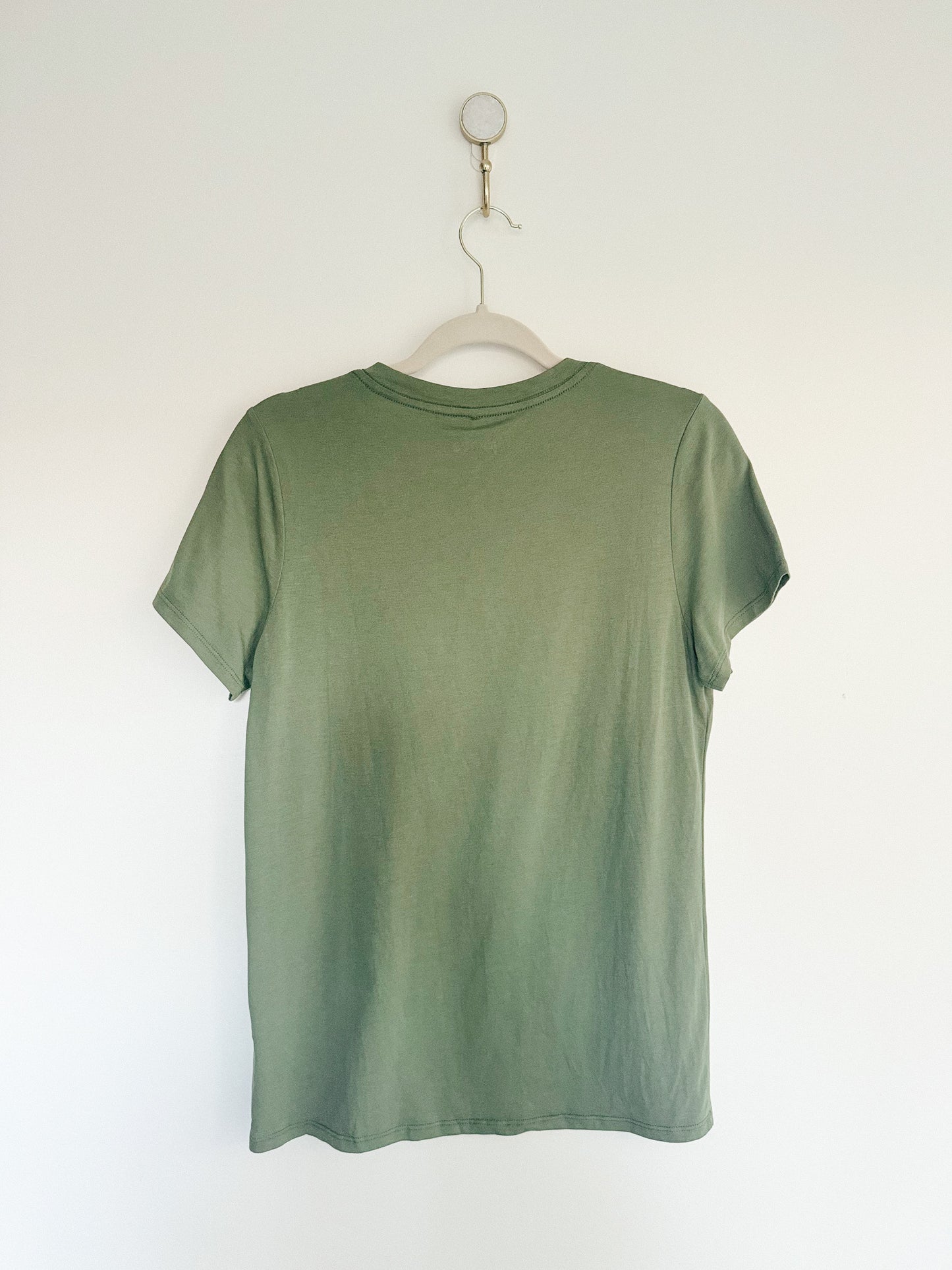 Quince Cotton Modal V Neck Tee