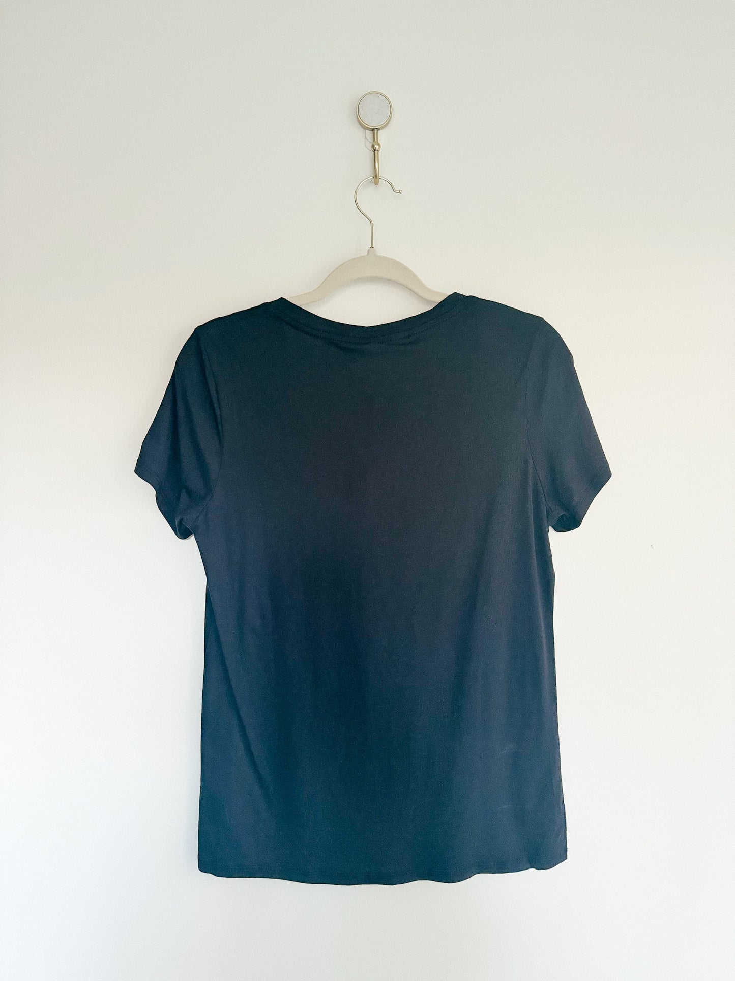 Quince Cotton Modal V Neck Tee