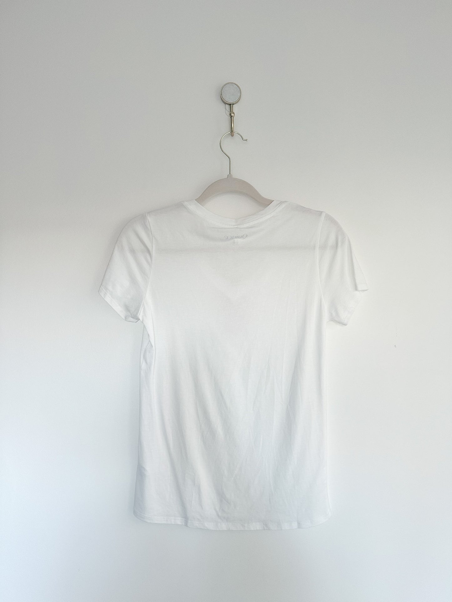 Quince Cotton Modal V Neck Tee