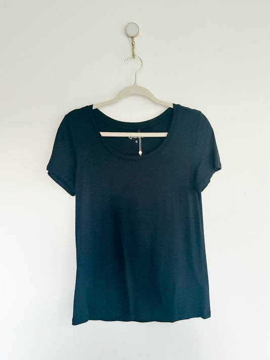 Quince Cotton Modal Scoop Neck Tee