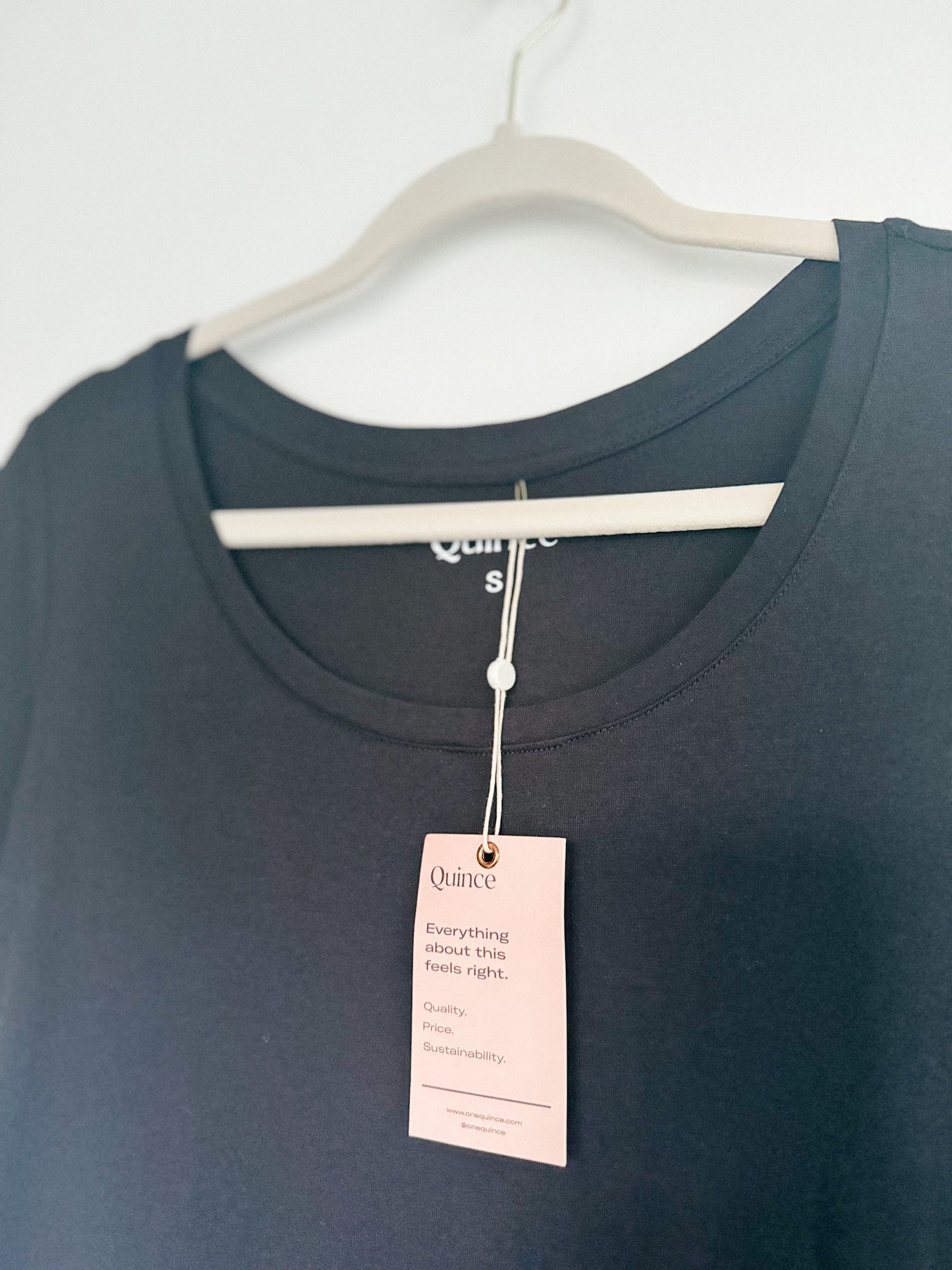 Quince Cotton Modal Scoop Neck Tee