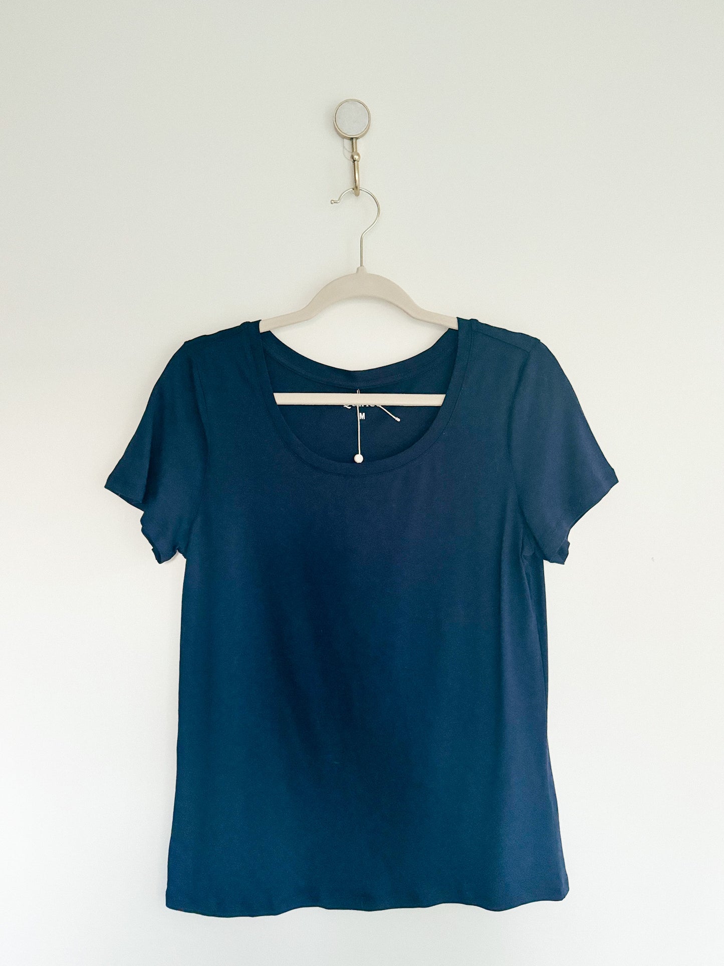 Quince Cotton Modal Scoop Neck Tee