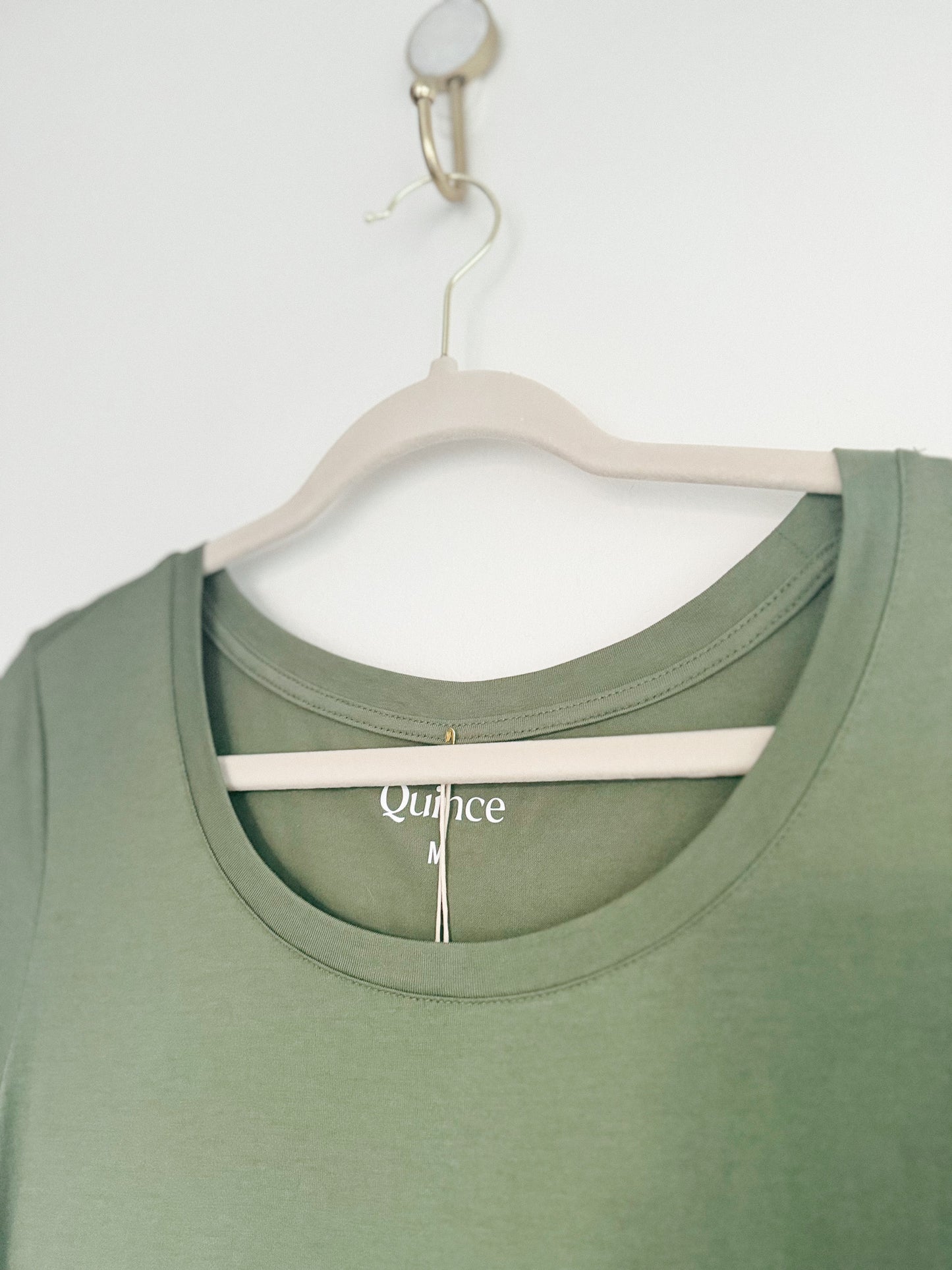 Quince Cotton Modal Scoop Neck Tee