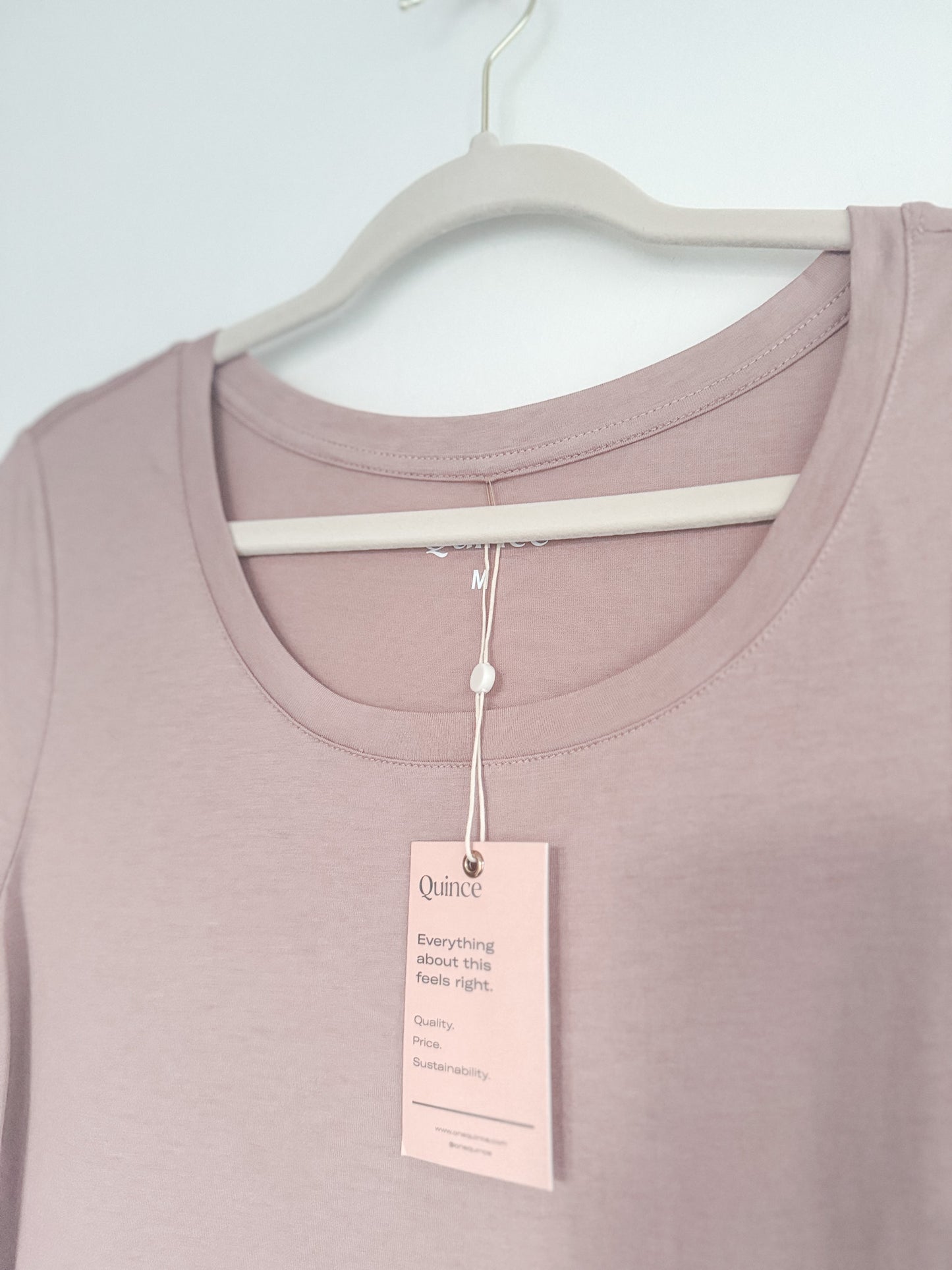 Quince Cotton Modal Scoop Neck Tee