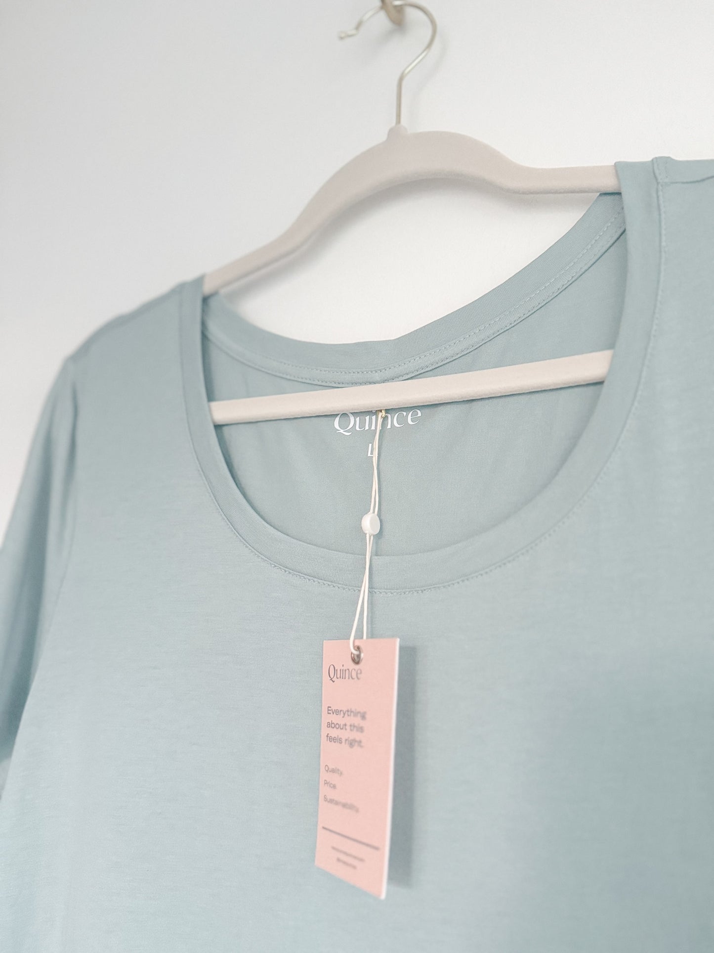 Quince Cotton Modal Scoop Neck Tee