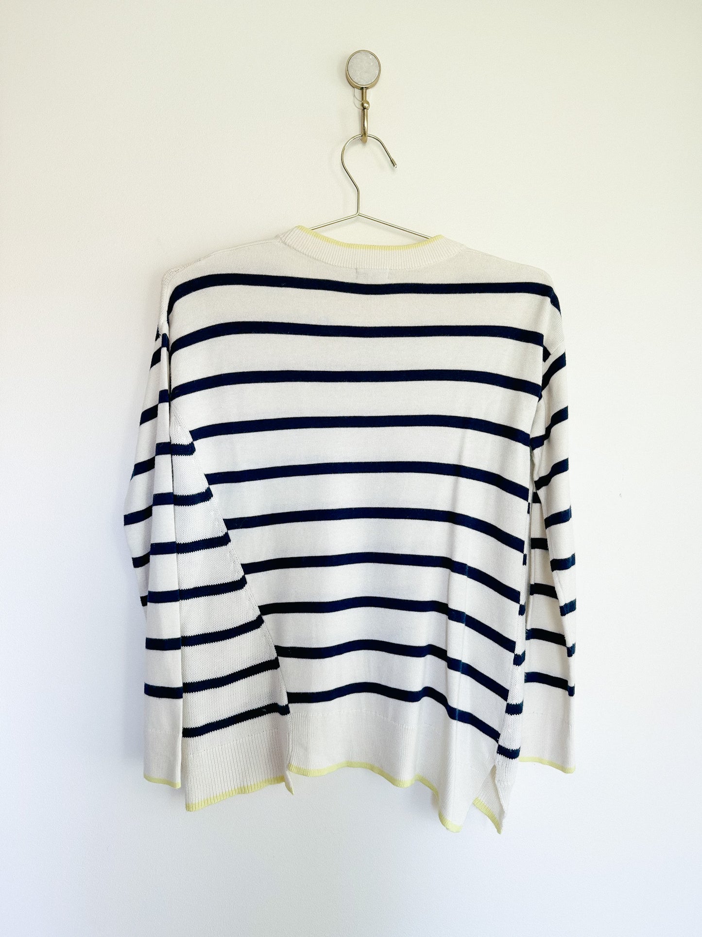 Splendid Avery Stripe Asymmetrical Pullover Sweater