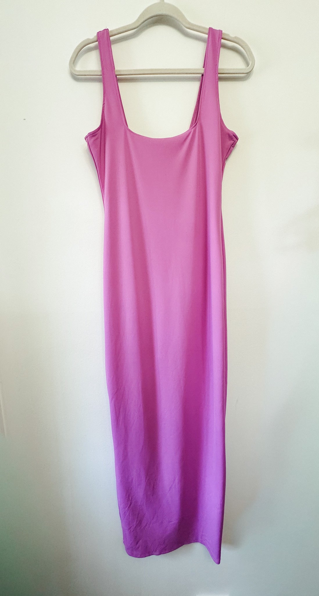Good American Modern Scuba Knit Tank Dress