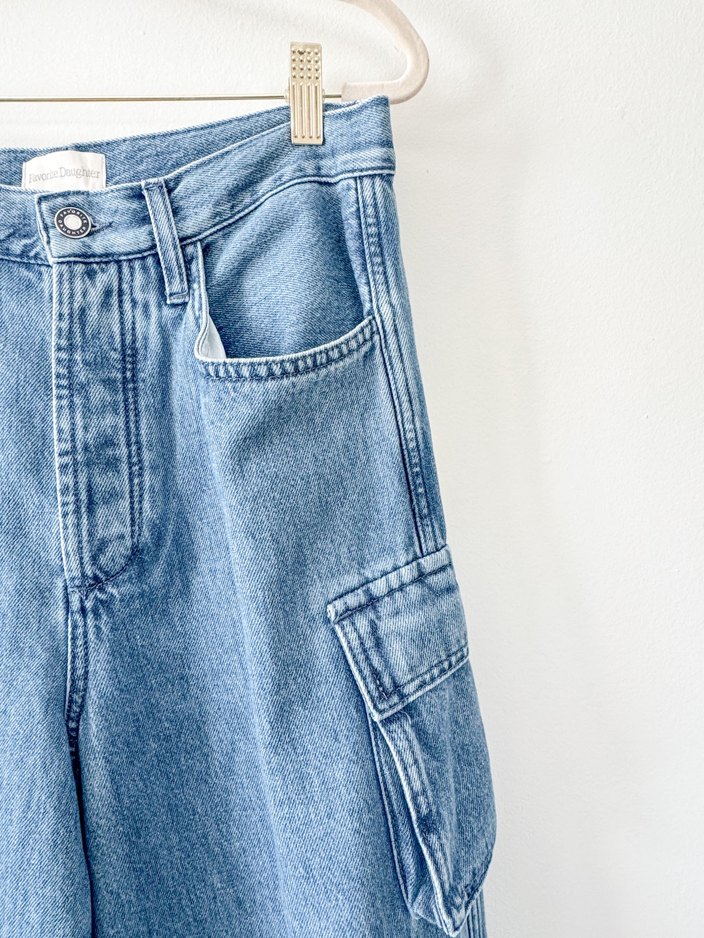 Favorite Daughter The Carly Cargo Jeans