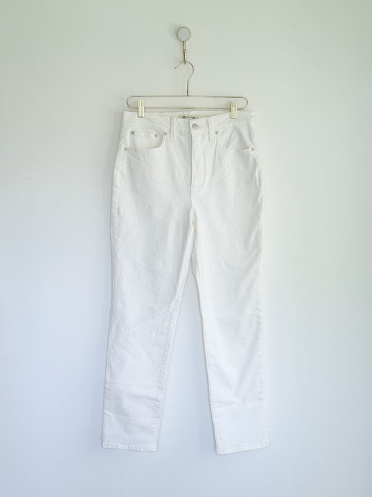 Madewell The Perfect Vintage Jean in Tile White