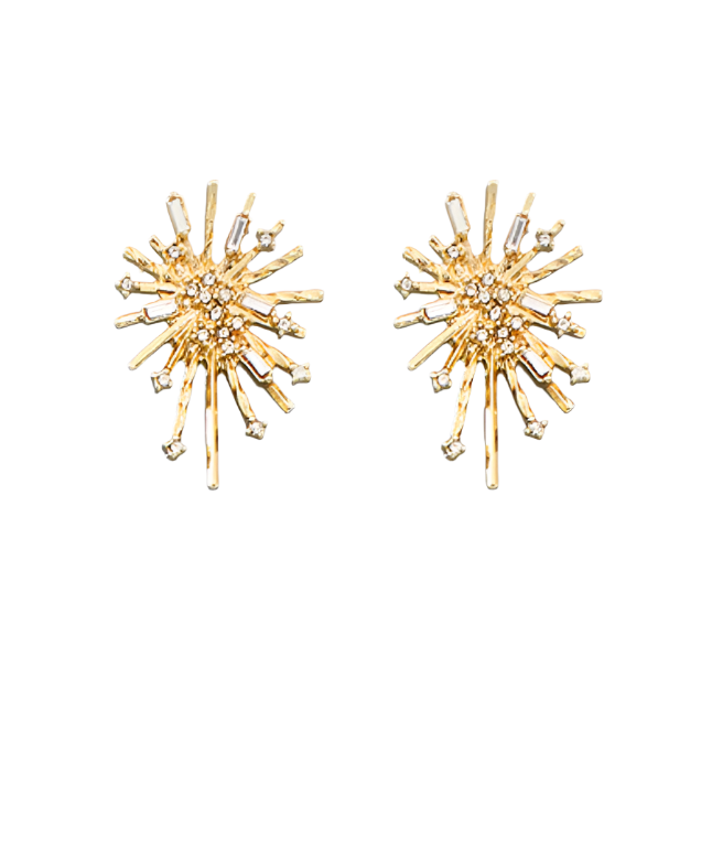 Crystal Starburst Earrings