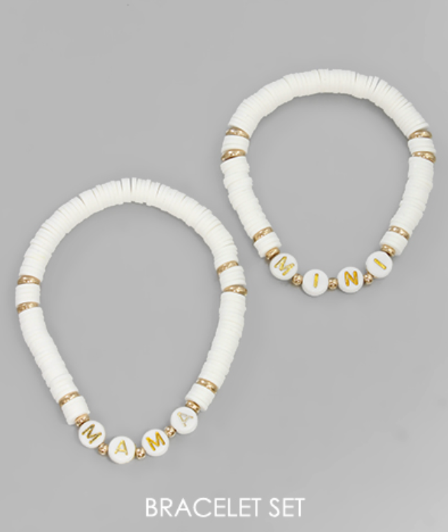 Mama + Mini Stretch Bracelet Set