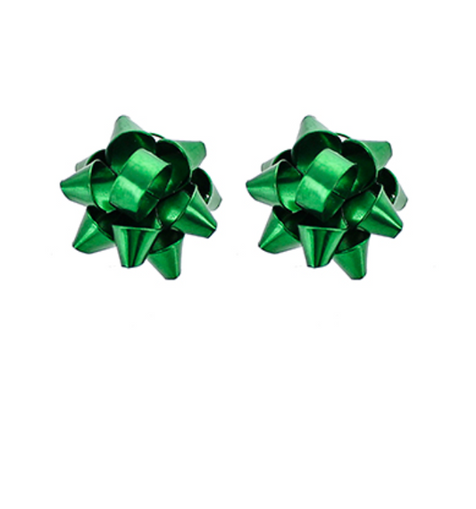 Christmas Ribbon Earrings