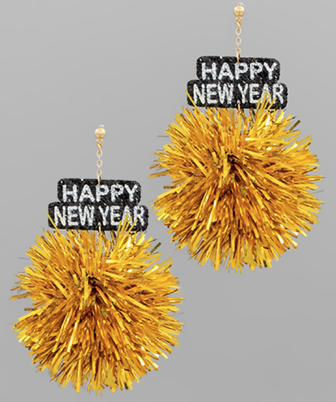 Pompom Celebration Earrings