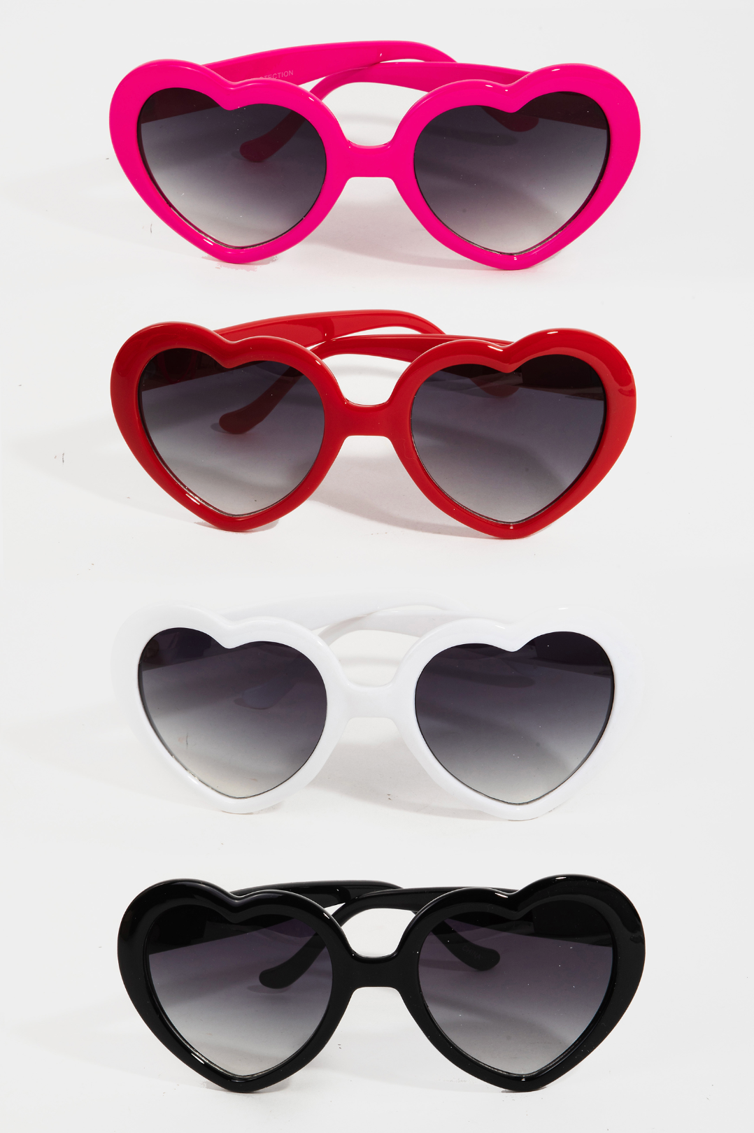 Acetate Heart Frame Sunglasses