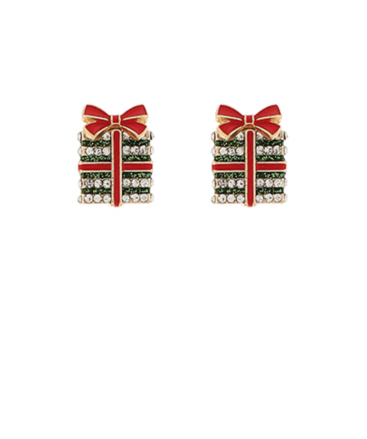 Holiday Sparkle Stud Earrings
