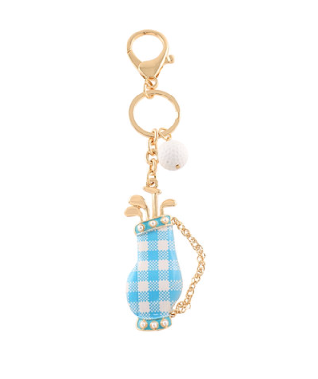 Golf Bag & Ball Key Chain