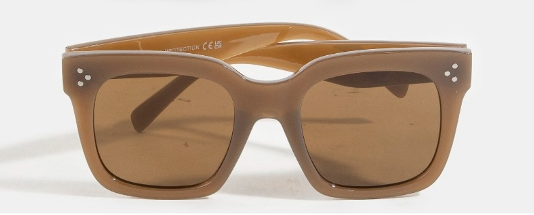 Oversized Square Frame Sunglasses