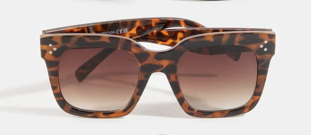 Oversized Square Frame Sunglasses