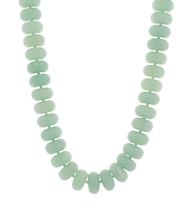 Chunky Marble Beaded Necklace