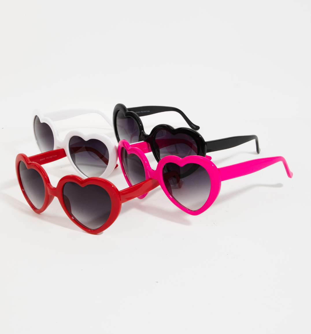 Acetate Heart Frame Sunglasses